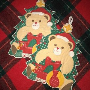 Homemade Christmas Pot Holders